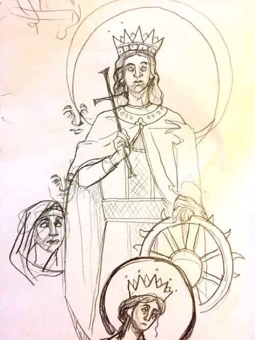 Going Thru A Catholic Phase And Had To Design A Tattoo For My Self