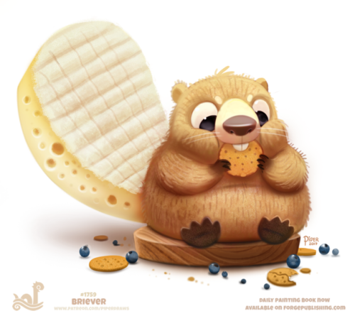 cryptid-creations: Daily Paint 1759# Briever Daily Paintings Book now available: ForgePublish