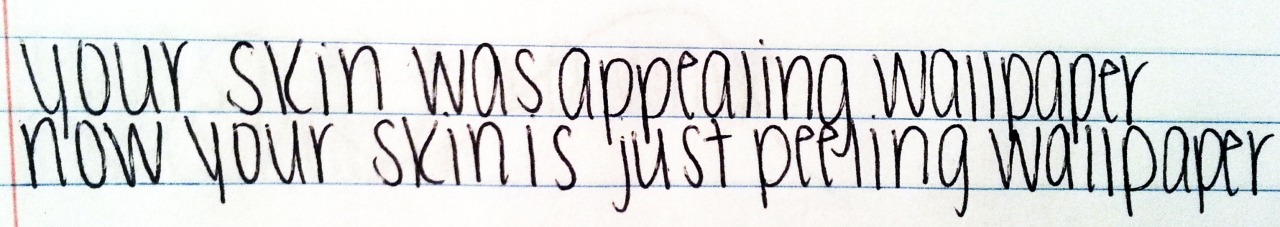 handwritten lyrics