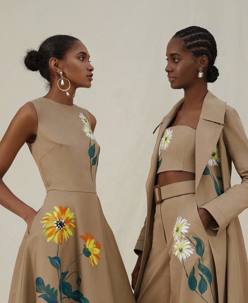 pocmodels: Tami Williams &amp; Aleya Ali by Emmanuel Sanchez Monsalve for Oscar de la Renta SSS 