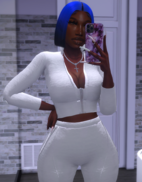 Alexus is feeling the Bleu’ Outfit - @complex-simsHair - @alexo-simsPoses - @afrosimtricsimmer (FAV 