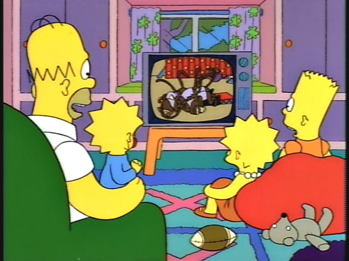 The Simpsons’ family house on Evergreen Terrace has an ultra-rarely seen Rumpus/Recreation Roo