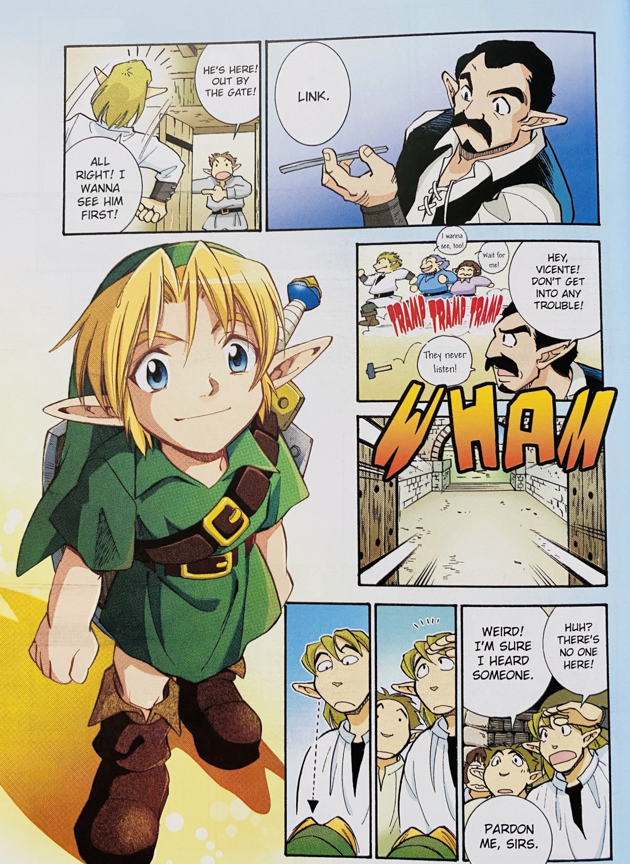 Ocarina of Time Manga Color-In