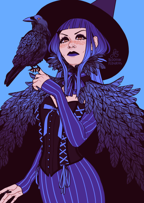 bloominflowers: Raven