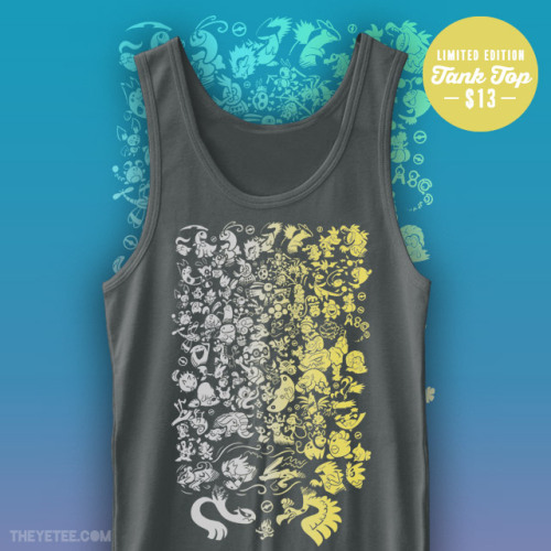 theyetee:  For the Boss! by Coinbox TeesJohto Legacy by Jazป (Tees) / ฝ (Tanks) on 05/14 at The Yetee 