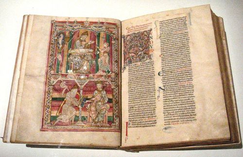 12th century copy of Pliny&rsquo;s natural history (Monastery of Saint Vincent Le Mans)source: http: