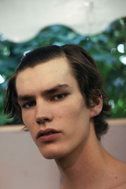 damplaundry:Elias de Poot at Louis Vuitton S/S 2017 by Schohaja