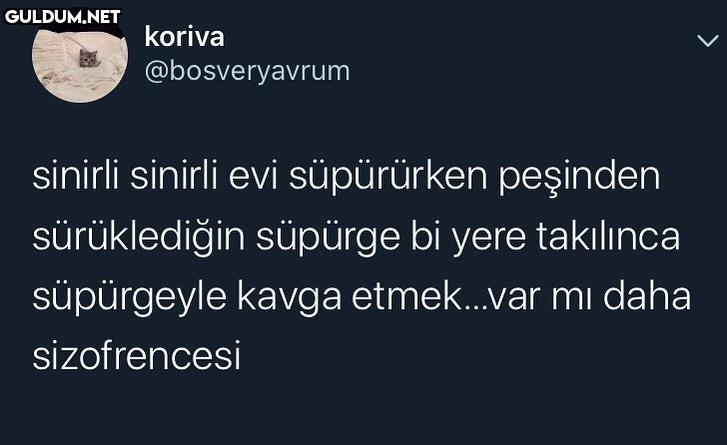 var, bulaşık yıkarken çay...