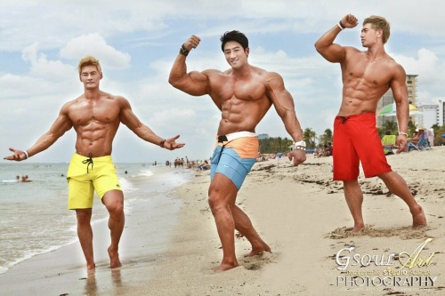   Korean Muscle Group: Team Chul Soon Dong Yeob Jo, Hwang Chul Soon, Hyung Seong Park  