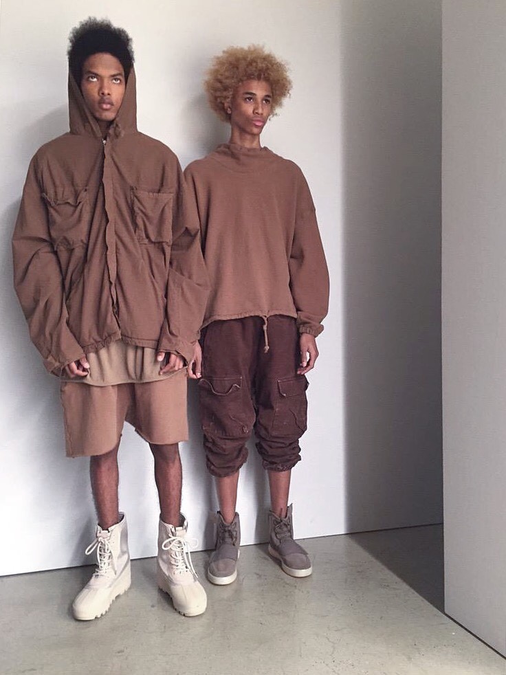 tylerslim:  backstage @ YEEZY SEASON 2 
