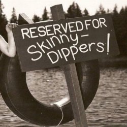 I love skinny dipping 😍