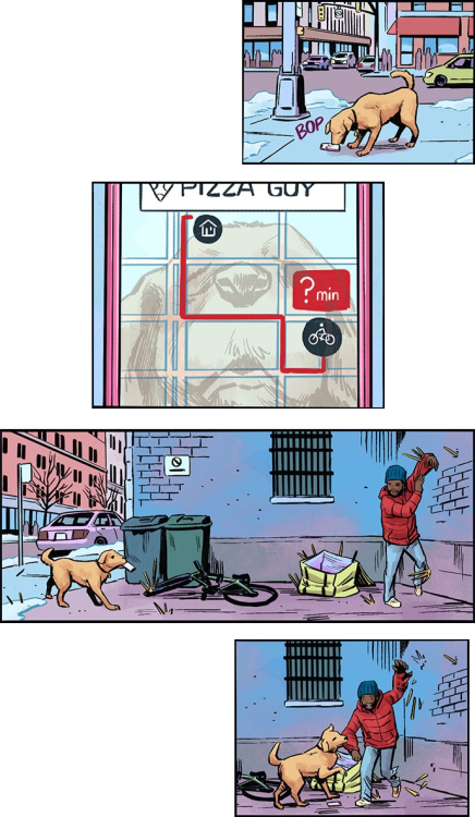 joezy27:HAWKEYE - Lucky DeliversLucky - The Pizza Dog (Infinity Comics)by Jason Loo