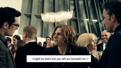 iwasapruneratfaverolles:  BvS+Text Posts (Part 2/?) Lex Luthor Edition