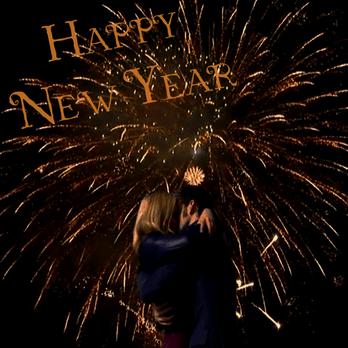littlewhomouse:  New Year’s Kiss 