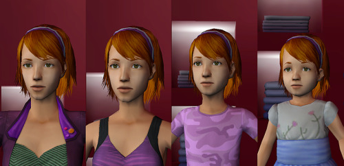 spookymuffinsims: New Texture/Alpha Default of the K&amp;B Headband So I’ve prodded and poked this a