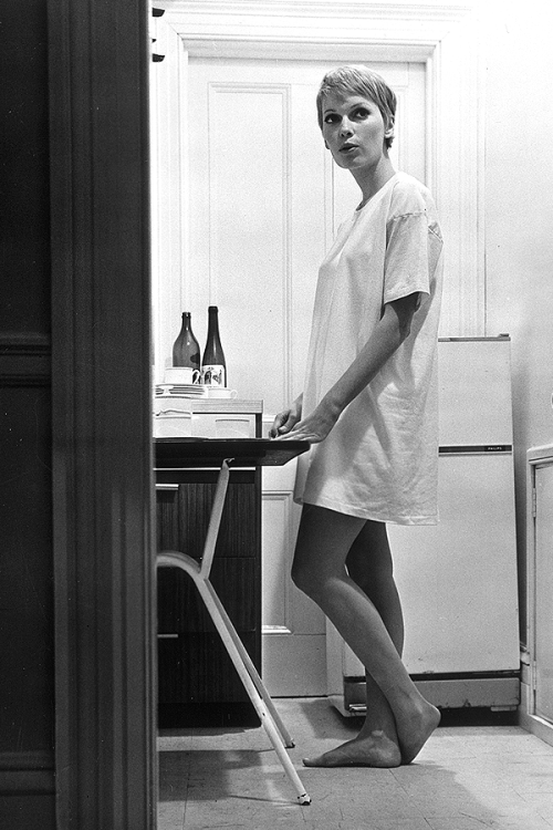 Mia Farrow as Rosemary Woodhouse in Rosemary’s Baby (1968) Directed by Roman Polanski