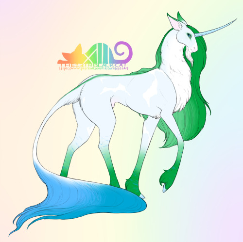 So Since Ive Never Seen Any Pride Unicorns I Decided To Draw Some For Reasons. In Order, Theyre Lesbian,