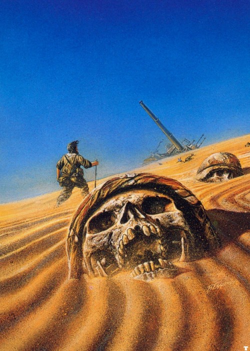 70sscifiart:Bob Eggleton’s skulls