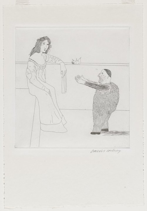 Pleading for the Child, David Hockney, 1969-1970, Minneapolis Institute of Art: Prints and Drawingsb