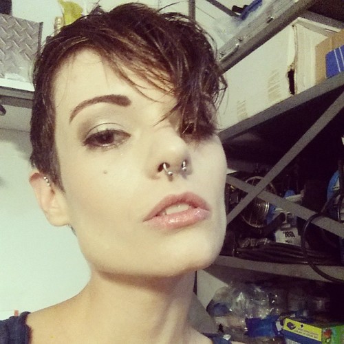 yvonneemilie:  Just had a great shoot with @ryanmichaelkelly. Smoke machines, slick skin and wet hai