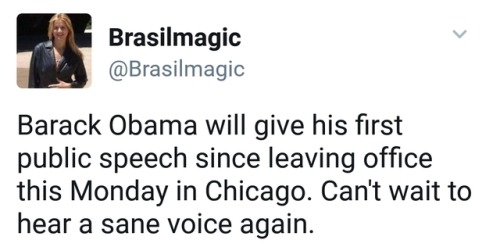 liberalsarecool:  A sane voice that can complete a sentence. We went from Harvard Law to TrumpU fraudster.