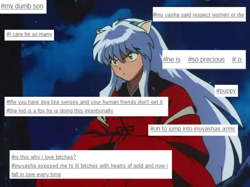 jadedownthedrain: Tags on my Inuyasha posts - boys edition.