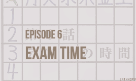 sarushiko:  assassination classroom rewatch ; exam time 