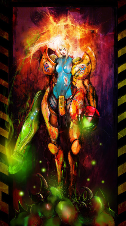 Fan Art of the Day: Samus 2.0 by muju