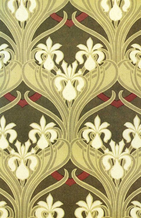 walzerjahrhundert:René Beauclair, Art Nouveau Pattern Designs, 1900
