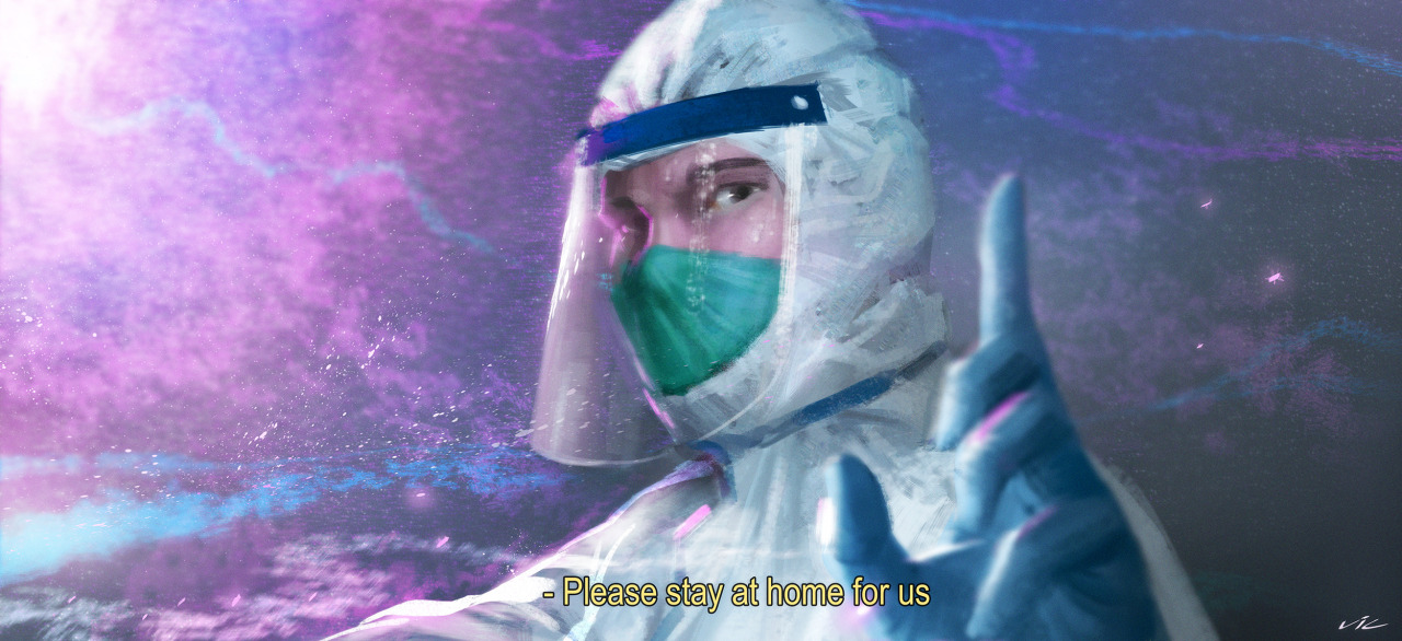 “Please stay at home for us”One chance to win with Covid19 , please support our hero DOCTORS!!Pray f “Please stay at home for us”One chance to win with Covid19 , please support our hero DOCTORS!!Pray f