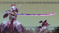 tomjogi:  “  Mizutsune blademaster set