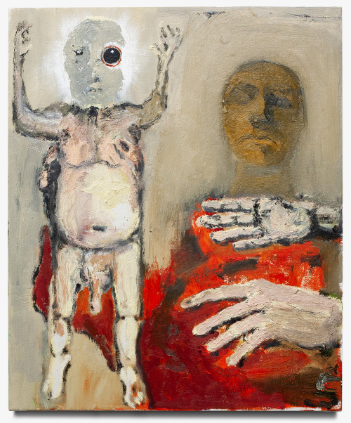 Victor Boullet Untitled (Uglylamb) 2020 50cm x 60cm Oil on Canvas