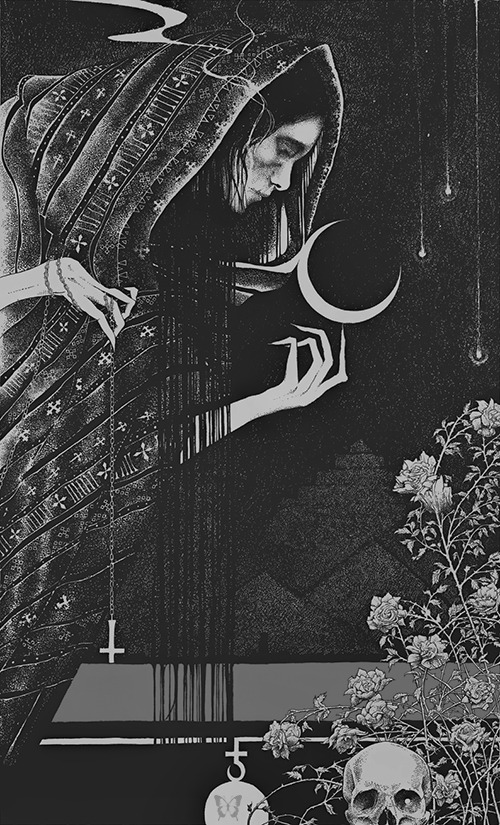 whitesoulblackheart:  Zozobra “Savage Masters” Album Art by Glyn Smyth ©FB /