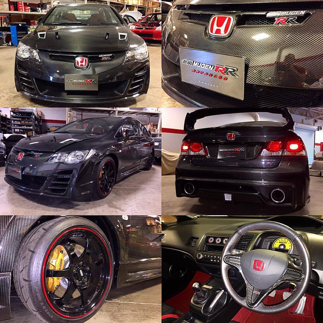 In The Know Honda Civic Mugen Rr Full Carbon Fiber Powered By