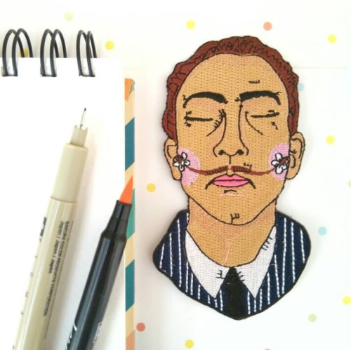 sosuperawesome:  Iron On Patches by Sarah Clair Doyle on EtsySee our ‘patches’ tag Follow So Super Awesome: Facebook • Pinterest • Instagram 