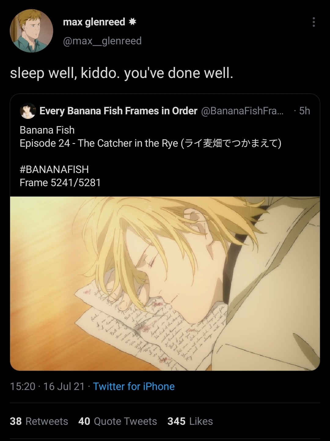 A Perfect Day For Banana Fish A Perfect Day For Banana Fish