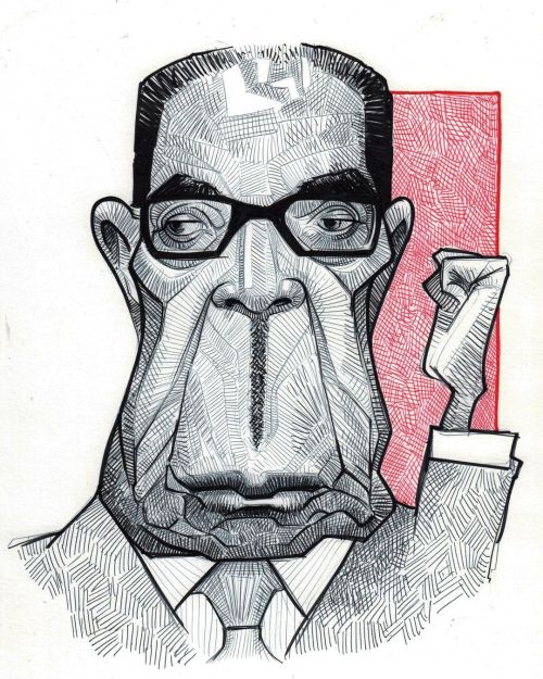 Mugabe.-----#drawing #art #artist #illustration #sketch #sketchbook #pencil #colour #caricature #por