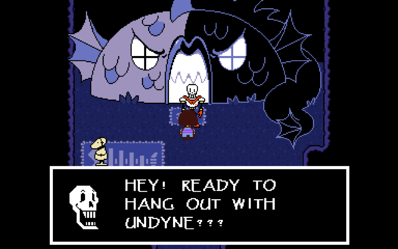 Glamburgers Real — I've taken another look at the Sans fight, and