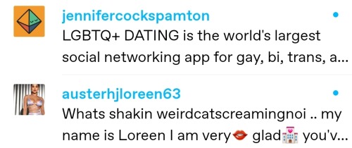 First Person Has A More Realistic Name, But Both Of These Seem Like Ads