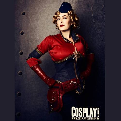 aleta-pardalis:#Dieselpunk #captainmarvel #nycc #marvel #marvelcomics #comics #cosplay #costuming #g