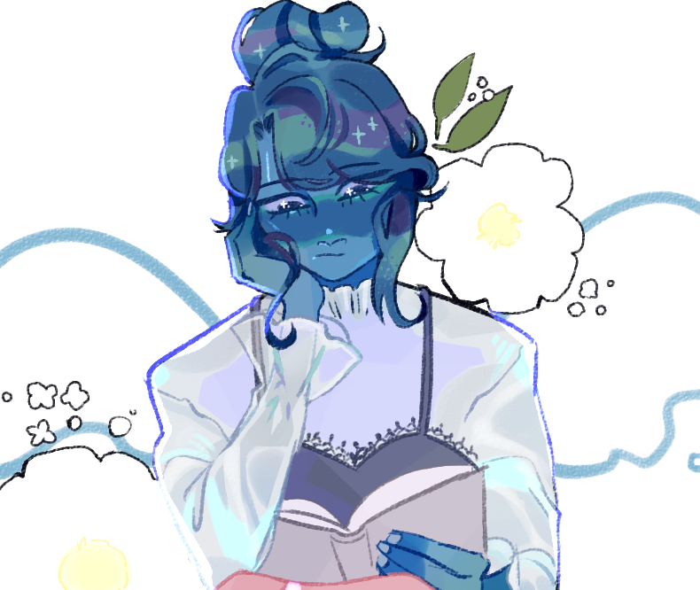 shocasky: water you reading lapis speedpaint 