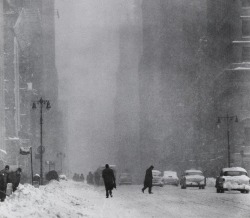 birdsong217:Andreas Feininger Big Snow,