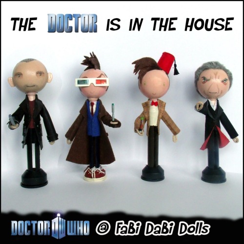 Ahead of tonight&rsquo;s new series - here is DOCTOR WHO @ FaBi DaBi Dolls