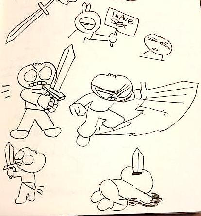 sketchbook dump 4/4 coupon kids doodles!thats it sorry for the spam haha