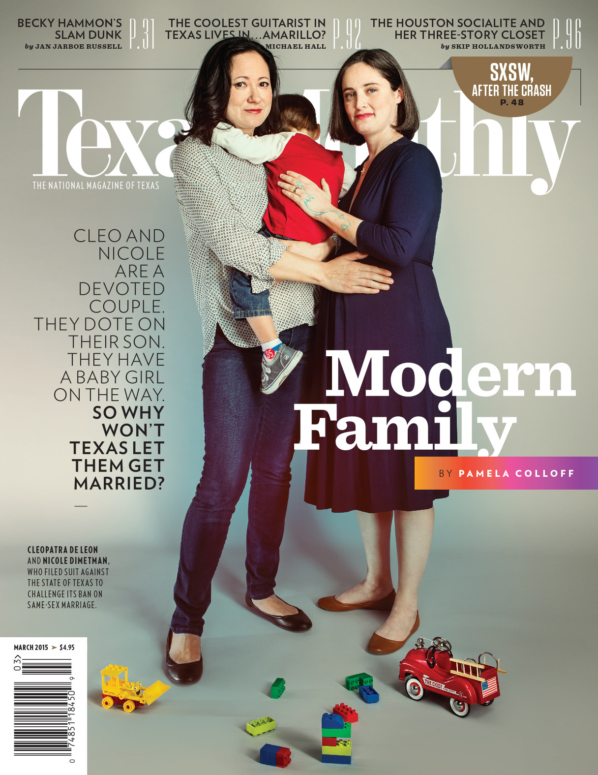 gaywrites:  The March 2015 cover of Texas Monthly magazine is a photo of Cleopatra