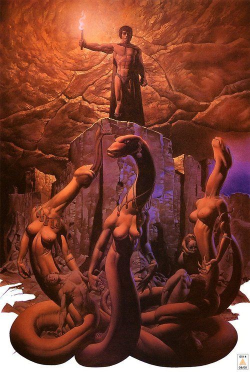 richard corben   pilgor and the snake women