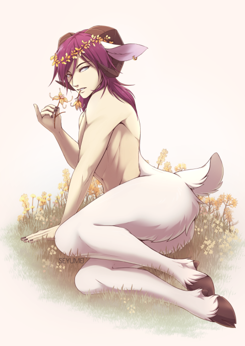 Sky in Satyr/Faun form! 