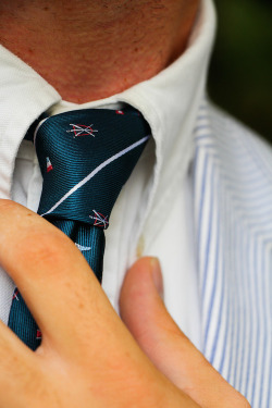 properkidproblems:  Noteworthy: Nautical Flag Tie by J.Riley