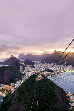 wonderous-world:  Rio, Sugarloaf Mountain,