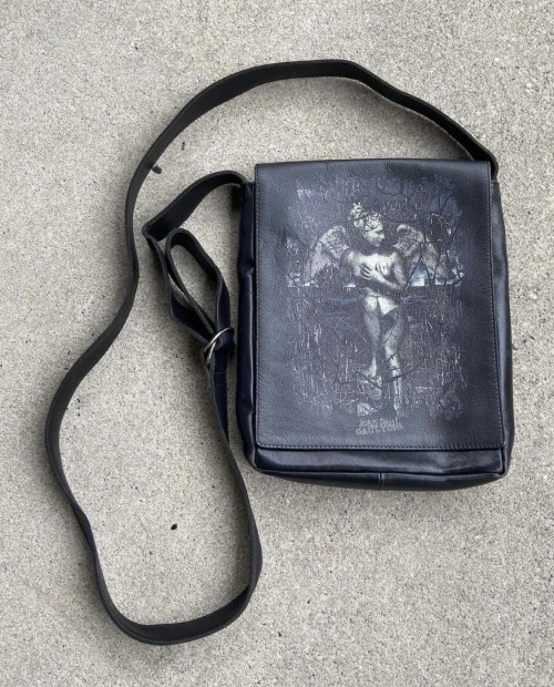Jean Paul Gaultier: Leather ‘Angel’ Bag (1999)